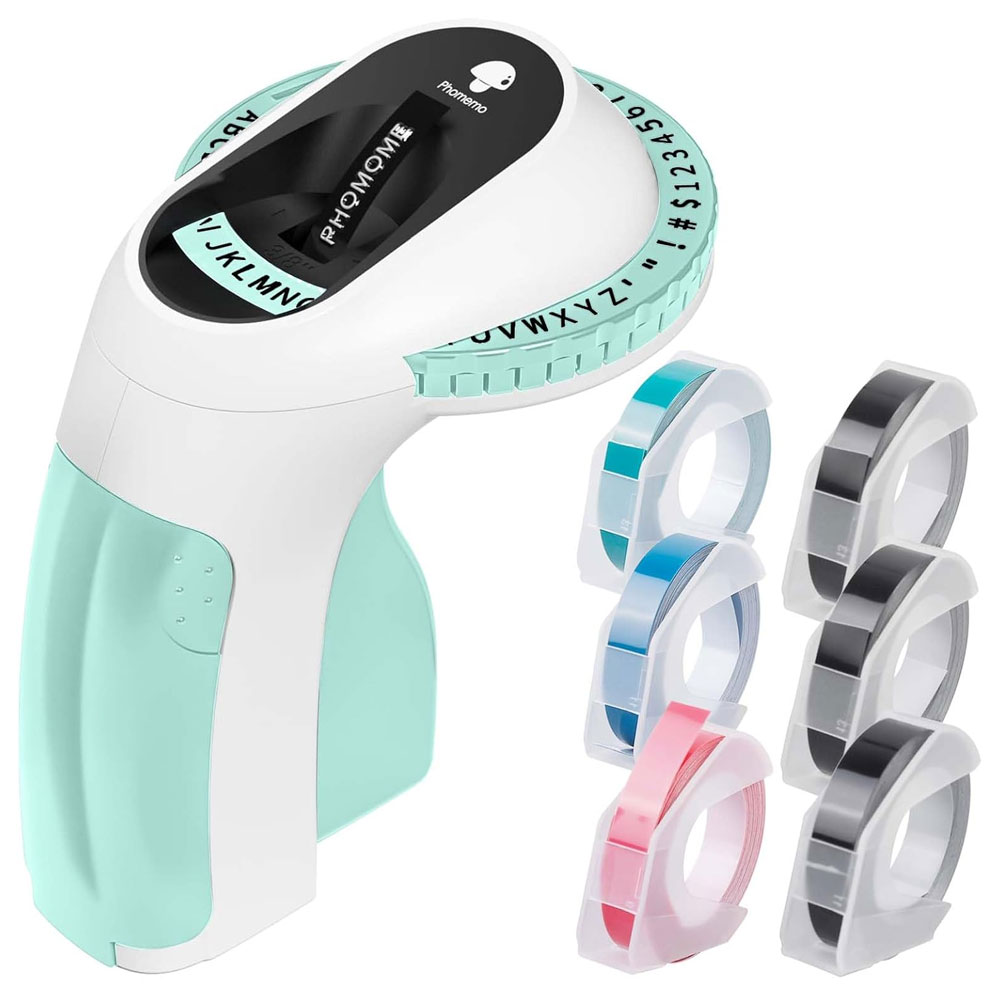 Label Printer Tape - เครื่องพิมพ์ฉลากนูน E975, เครื่องพิมพ์ฉลาก 3 มิติ, มาพร้อมเทปฉลาก
