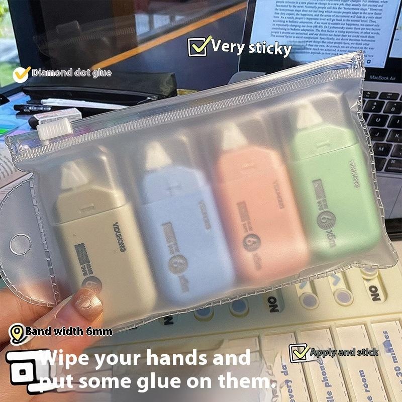 ขายดี-4 ชิ้น/1 ชุด เทปกาวสองหน - Glue Stick Pack บทวิจารณ์และราคา