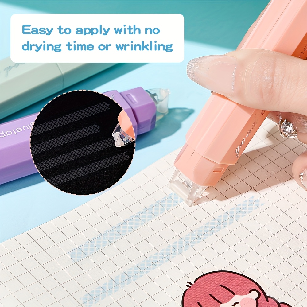 ปากกาเทปกาวสองหน้าแบบหมุนได้ 4 - Glue Stick Pack บทวิจารณ์และราคา