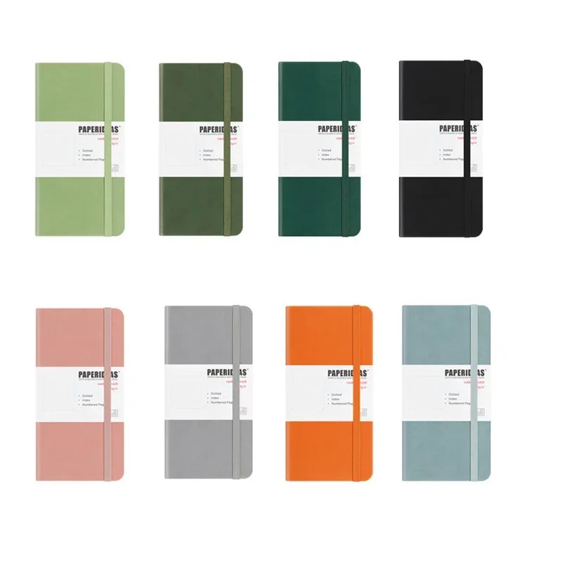 สมุดโน๊ตบุคสำหรับเดินทางแบบมีห - Notebook Dotted A5 บทวิจารณ์และราคา