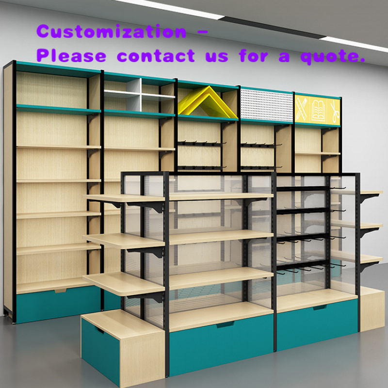 ชั้นวางของตกแต่งร้านเครื่องเขี - Stationery Office Supply Store บทวิจารณ์และราคา
