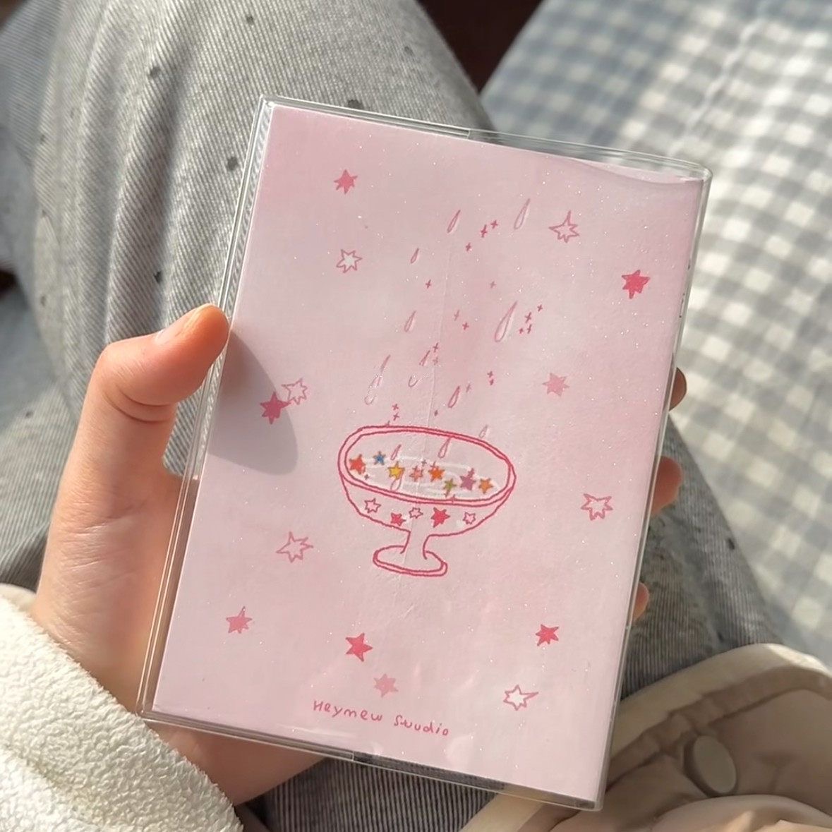 สมุดโน้ตสไตล์เกาหลี ลายหยดน้ำส - Notebook Dotted A5 บทวิจารณ์และราคา