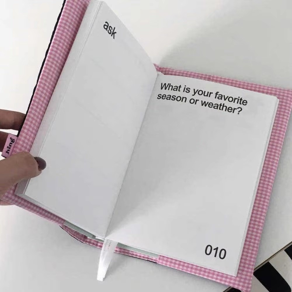 ปกสมุด A5 ผ้าฝ้ายควิลท์ลายจุดโ - Notebook Dotted A5 บทวิจารณ์และราคา