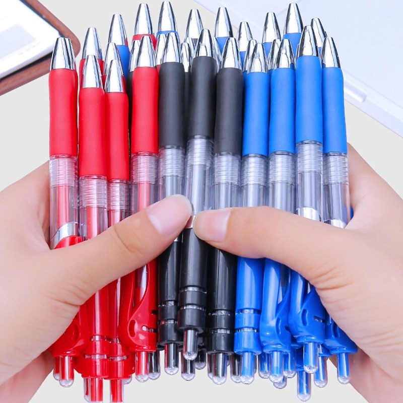 ปากกาเจลกดอัตโนมัติ 0.5 มม. หม - Stationery Office And School Supply Stores บทวิจารณ์และราคา