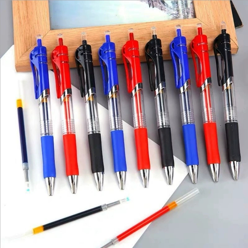 ปากกาเจลกดอัตโนมัติ 0.5 มม. หม - Stationery Office And School Supply Stores บทวิจารณ์และราคา
