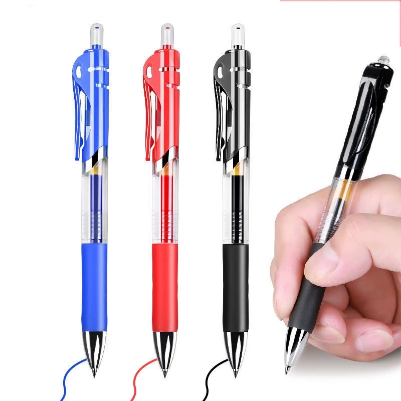 ปากกาเจลกดอัตโนมัติ 0.5 มม. หม - Stationery Office And School Supply Stores บทวิจารณ์และราคา
