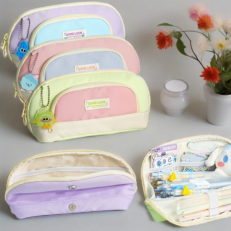 กระเป๋าดินสอการออกแบบเปิดขนาดใ - Stationery Office And School Supply Stores บทวิจารณ์และราคา