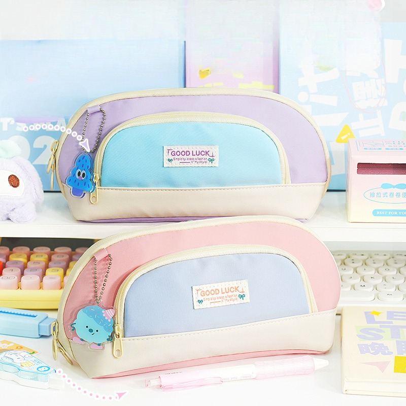 กระเป๋าดินสอการออกแบบเปิดขนาดใ - Stationery Office And School Supply Stores บทวิจารณ์และราคา