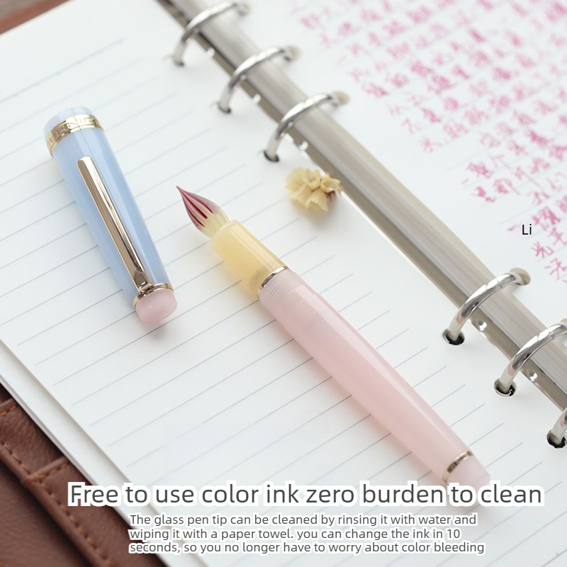 ปากกาจุ่มหมึกแก้ว JINHAO 82 แบ - Fountain Pen Ink บทวิจารณ์และราคา