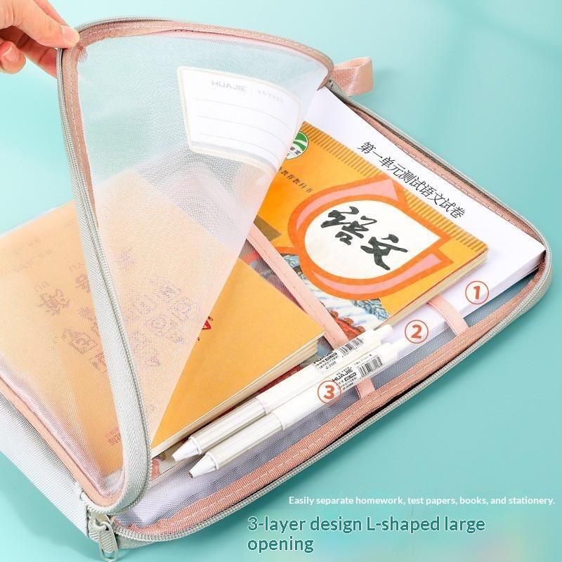กระเป๋าเก็บเครื่องเขียน A4 แบบ - Office Stationery And Supply บทวิจารณ์และราคา