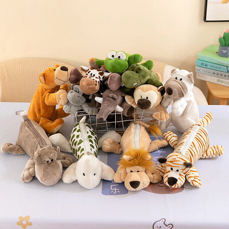 กระเป๋าใส่ปากกาลายการ์ตูนสัตว์ - Lion Stationery & Office Supply(Kunshan)Co.Ltd บทวิจารณ์และราคา